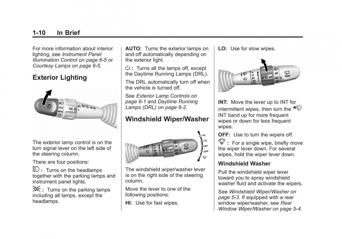 Chevrolet Spark M300 owners manual / page 16