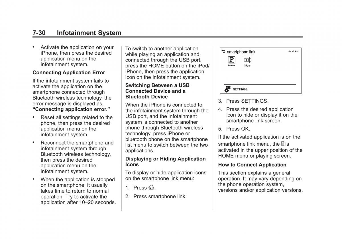 Chevrolet Spark M300 owners manual / page 166