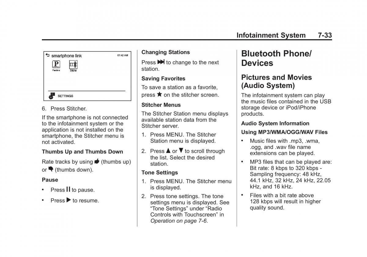 Chevrolet Spark M300 owners manual / page 169