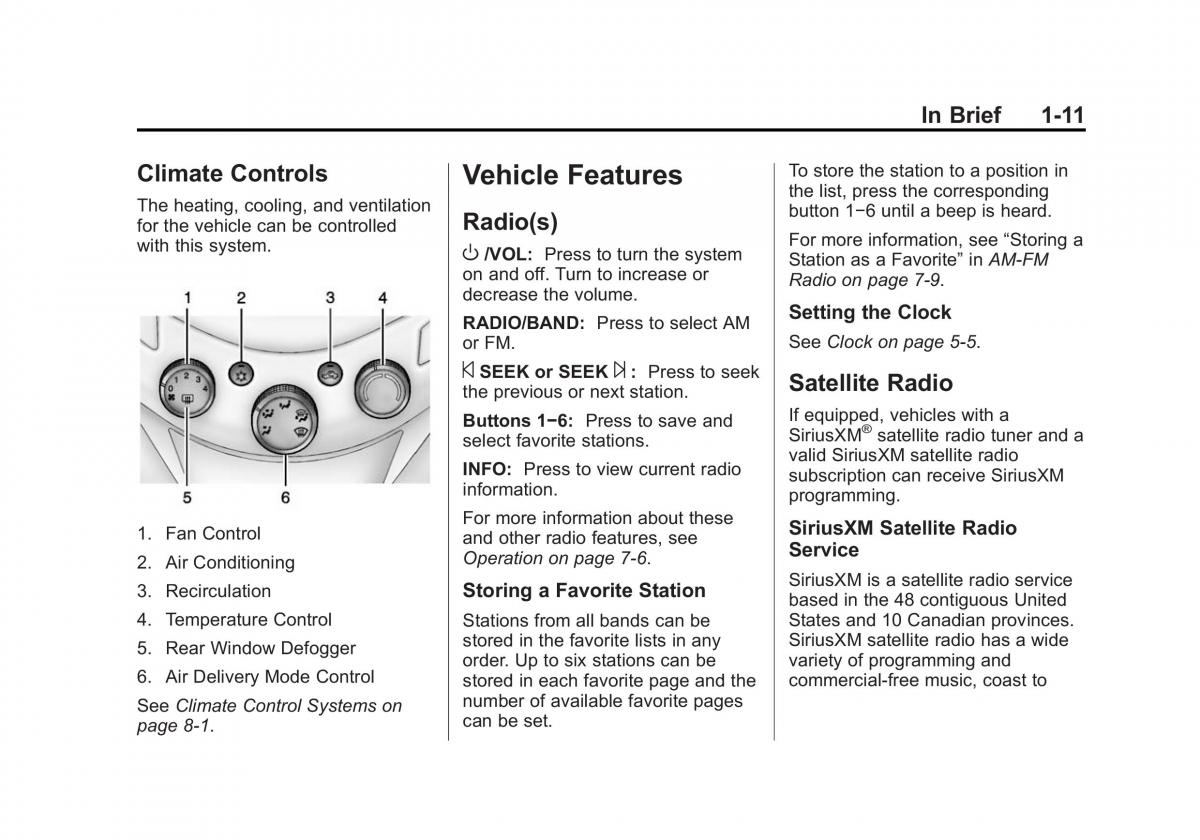 Chevrolet Spark M300 owners manual / page 17