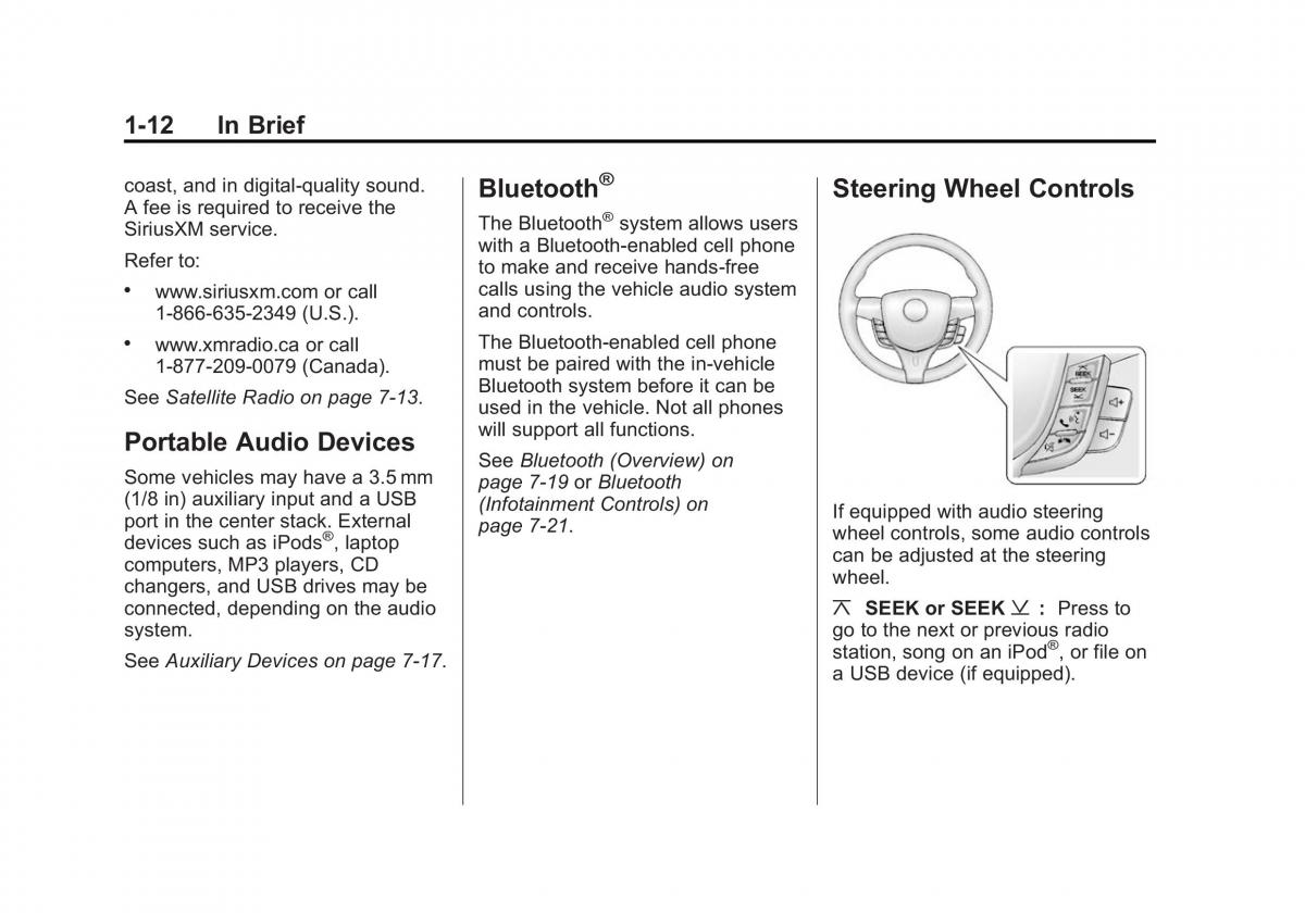 Chevrolet Spark M300 owners manual / page 18