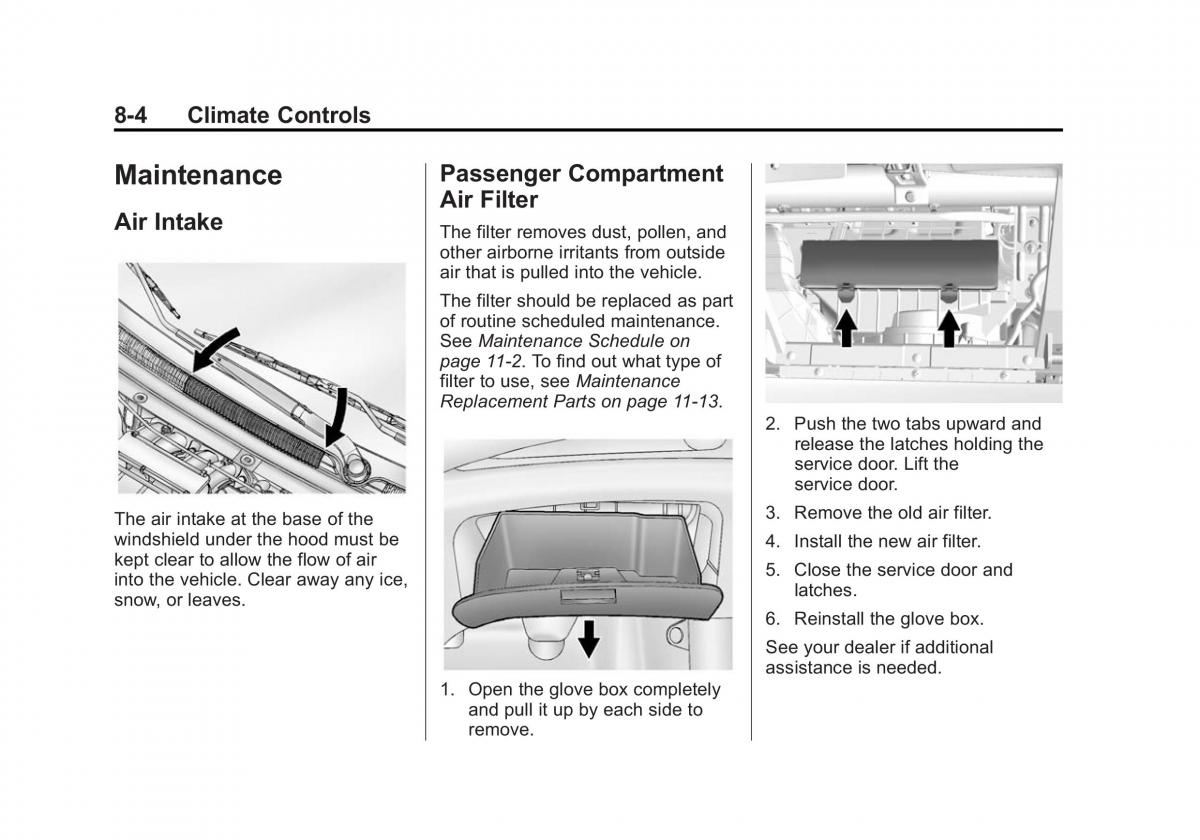 Chevrolet Spark M300 owners manual / page 184