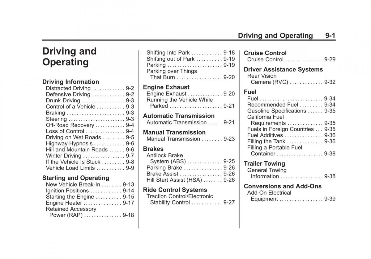 Chevrolet Spark M300 owners manual / page 185