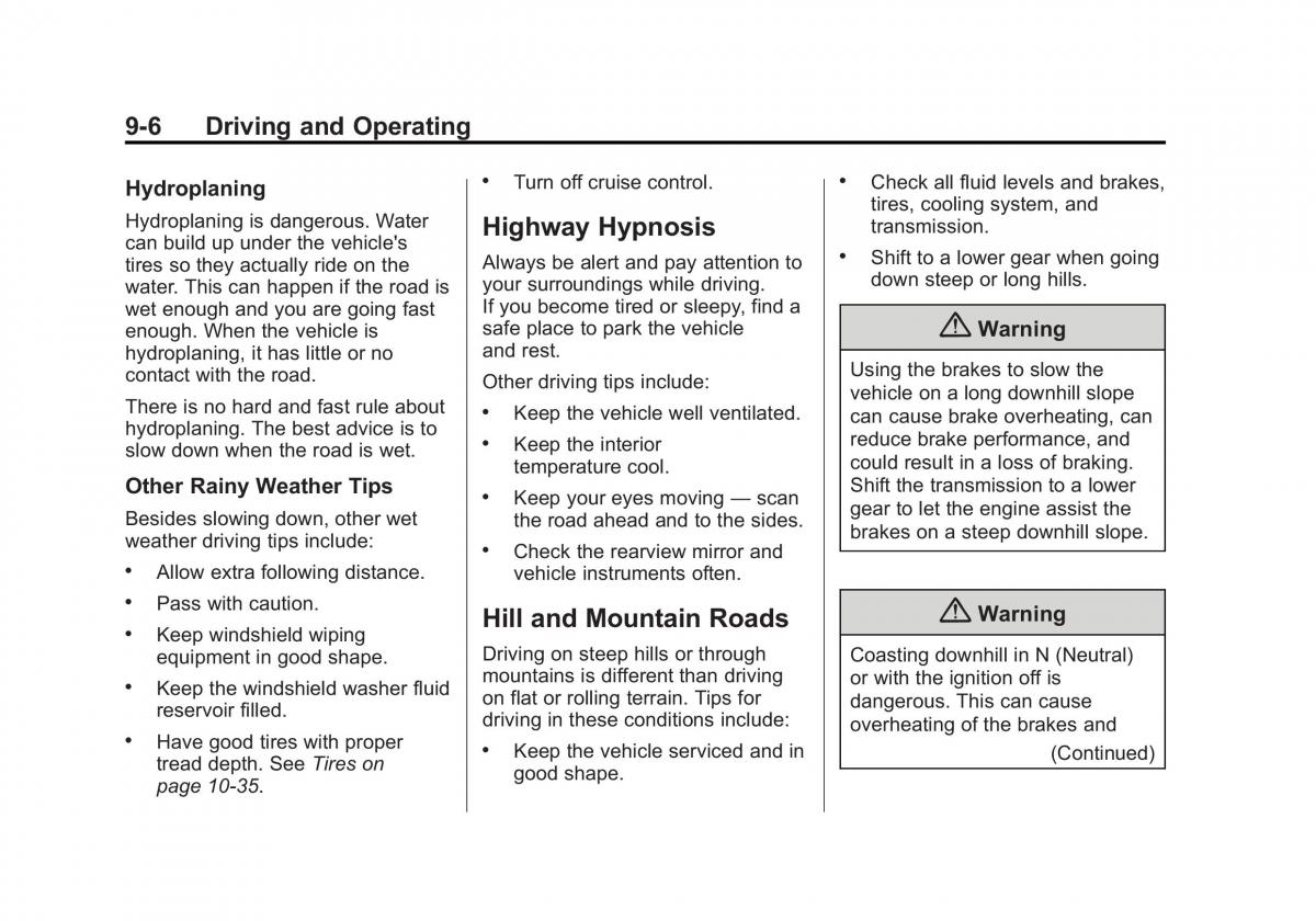 Chevrolet Spark M300 owners manual / page 190