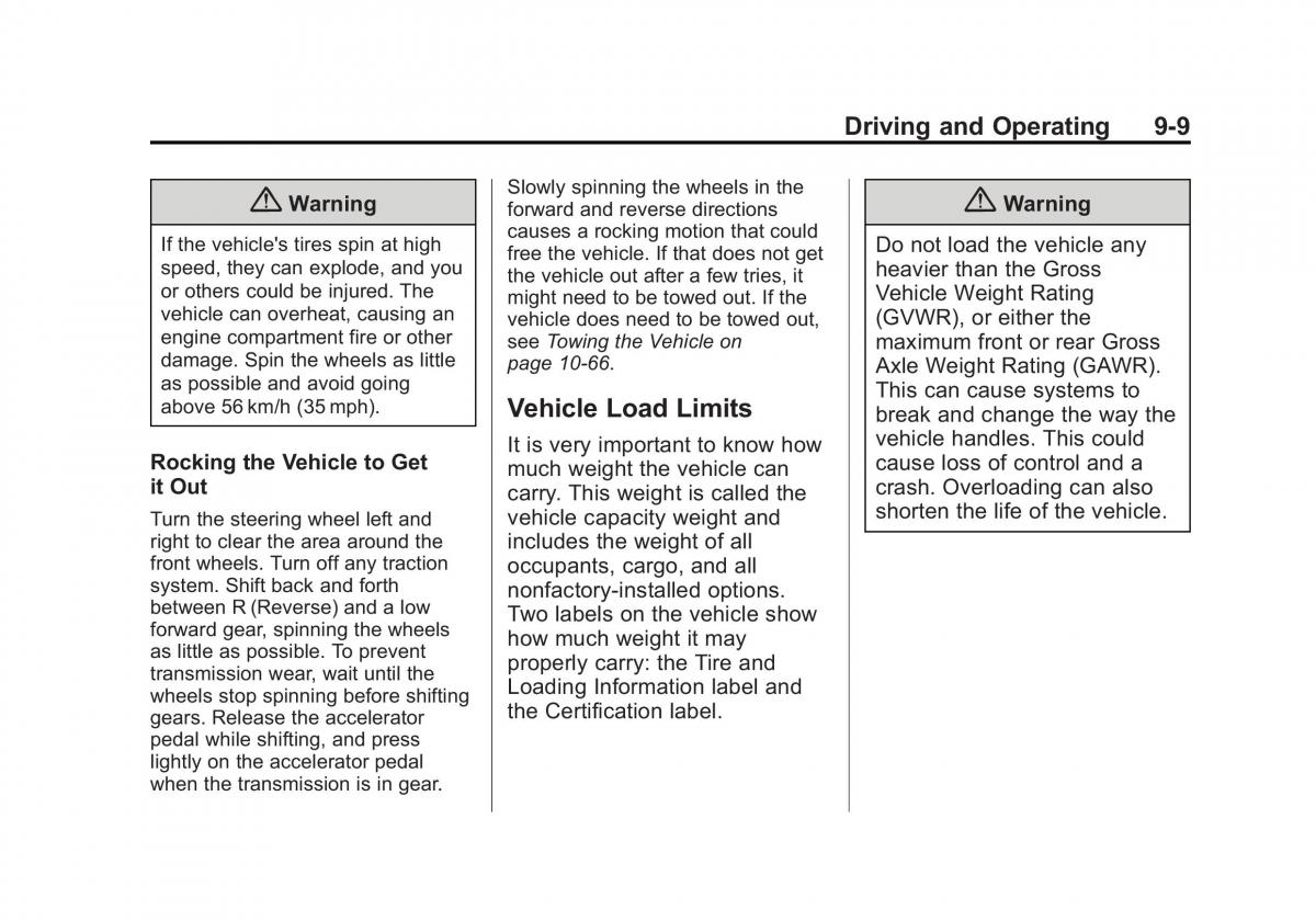 Chevrolet Spark M300 owners manual / page 193