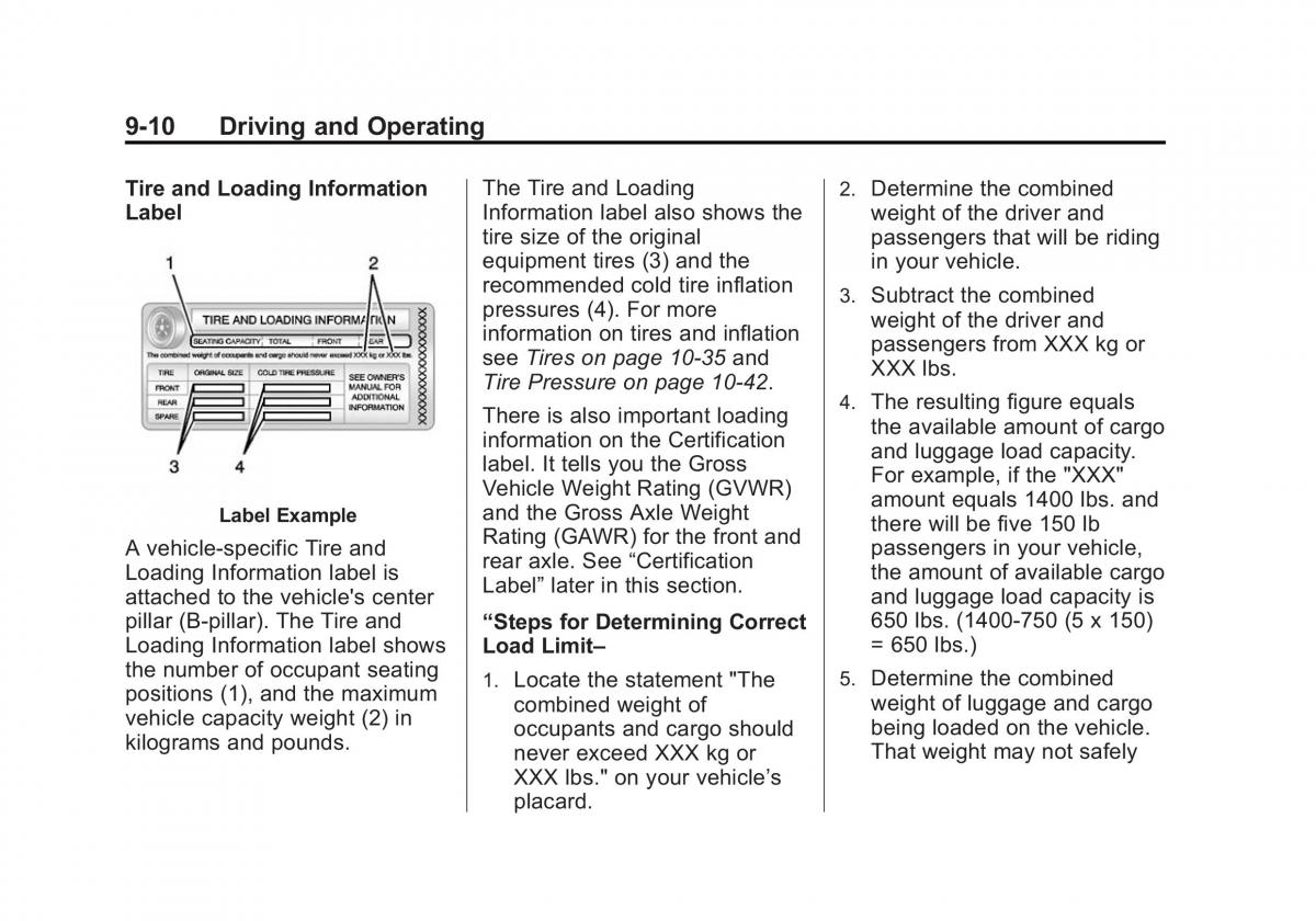 Chevrolet Spark M300 owners manual / page 194