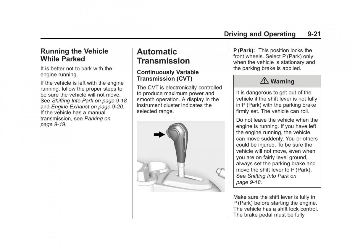 Chevrolet Spark M300 owners manual / page 205