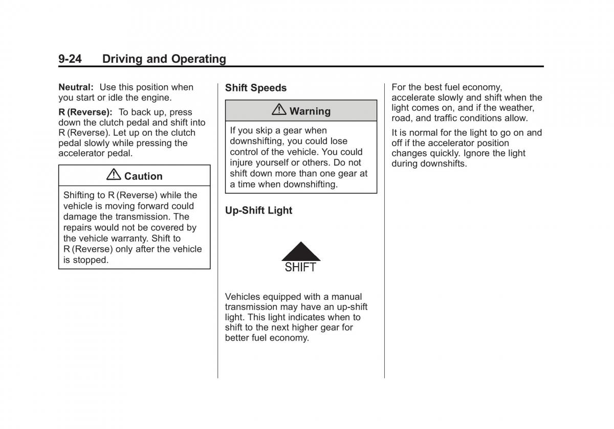 Chevrolet Spark M300 owners manual / page 208