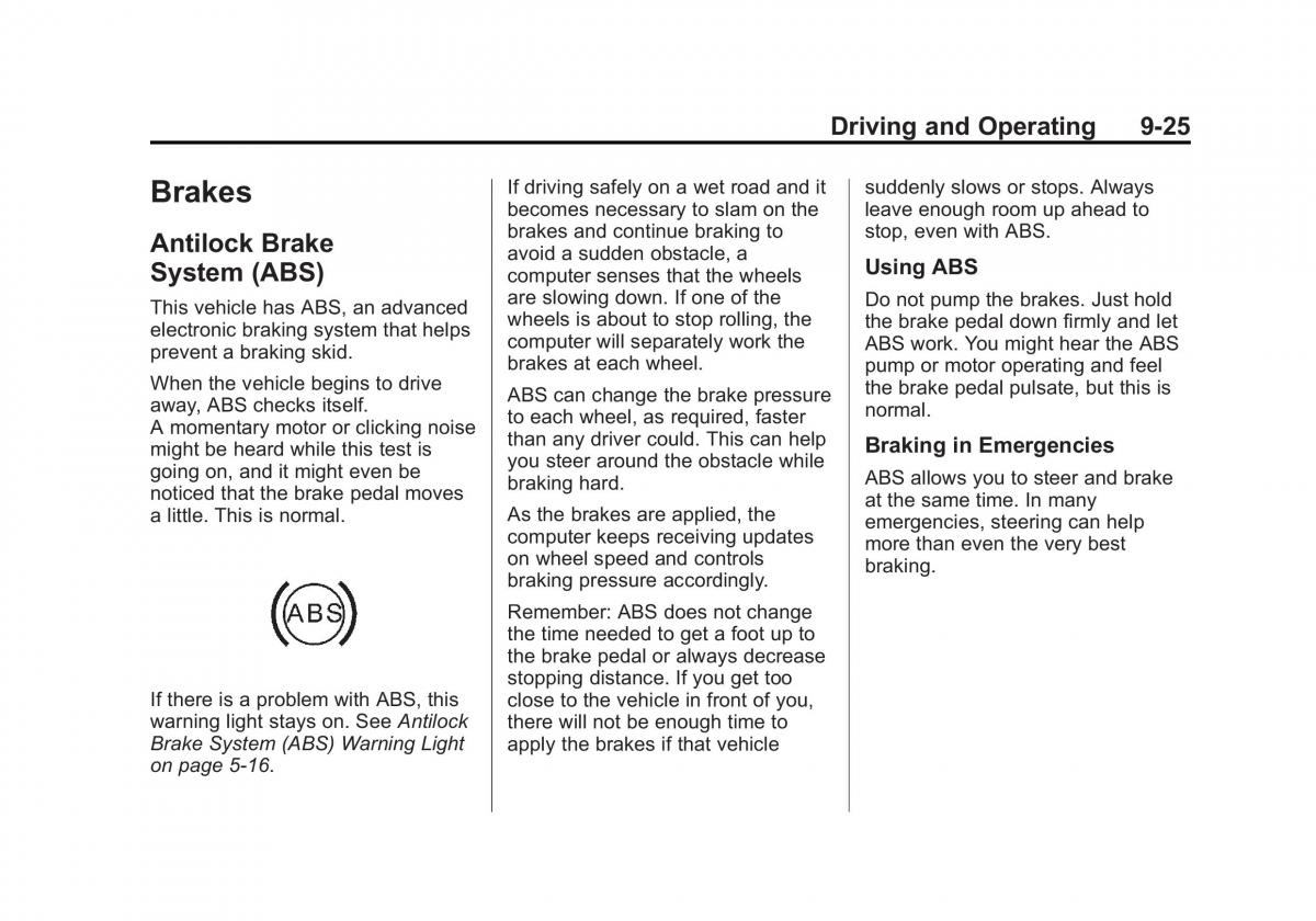 Chevrolet Spark M300 owners manual / page 209