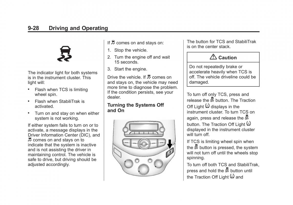 Chevrolet Spark M300 owners manual / page 212