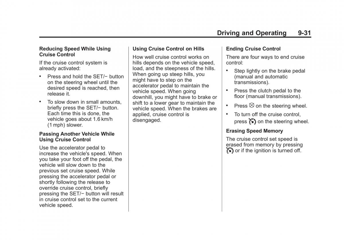 Chevrolet Spark M300 owners manual / page 215