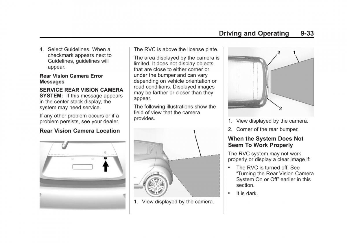 Chevrolet Spark M300 owners manual / page 217