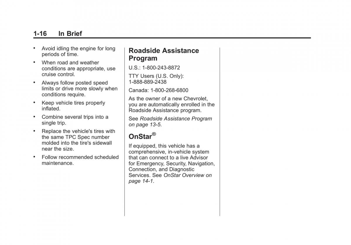 Chevrolet Spark M300 owners manual / page 22