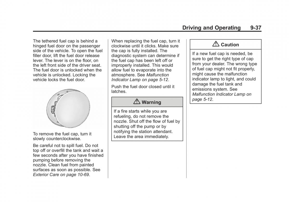 Chevrolet Spark M300 owners manual / page 221