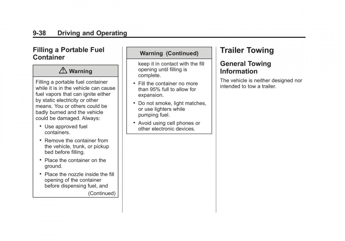 Chevrolet Spark M300 owners manual / page 222