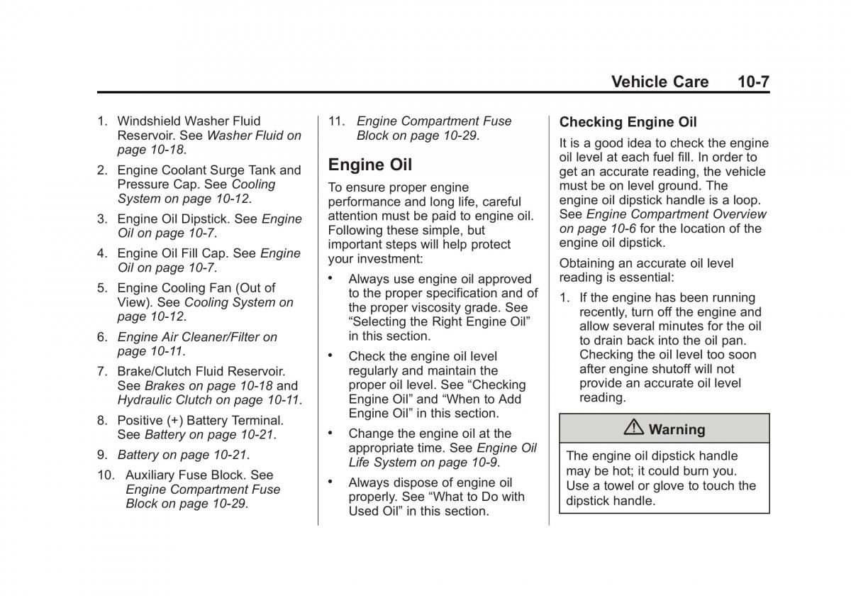 Chevrolet Spark M300 owners manual / page 231