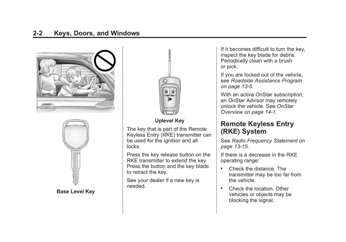 Chevrolet Spark M300 owners manual / page 24