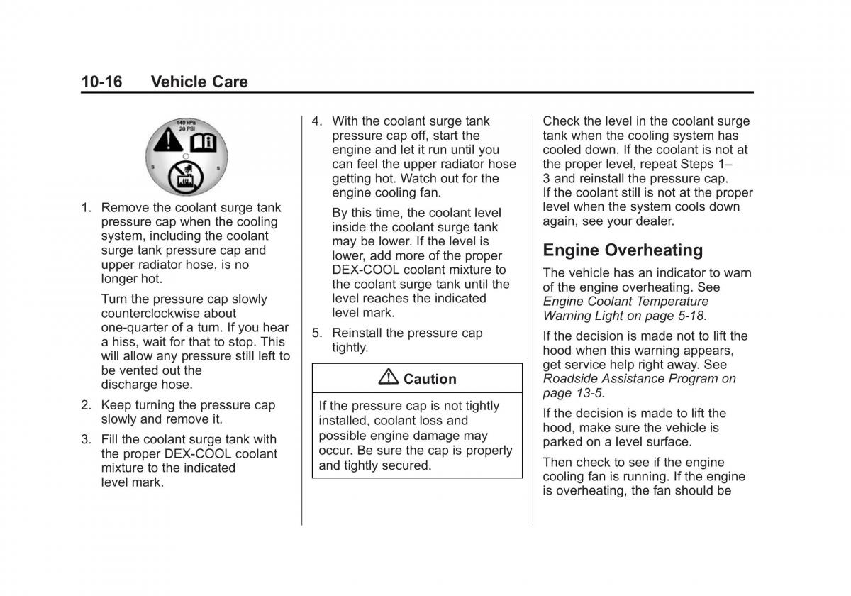 Chevrolet Spark M300 owners manual / page 240