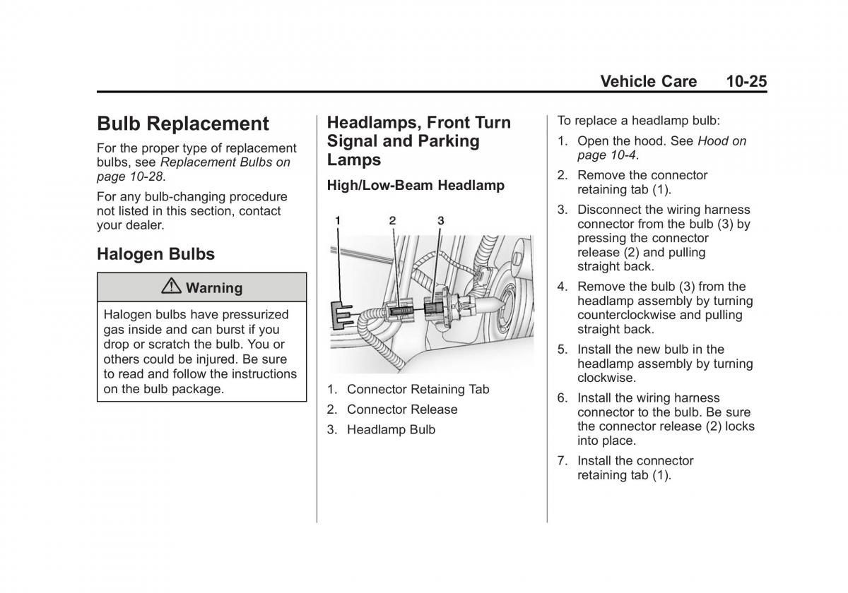 Chevrolet Spark M300 owners manual / page 249