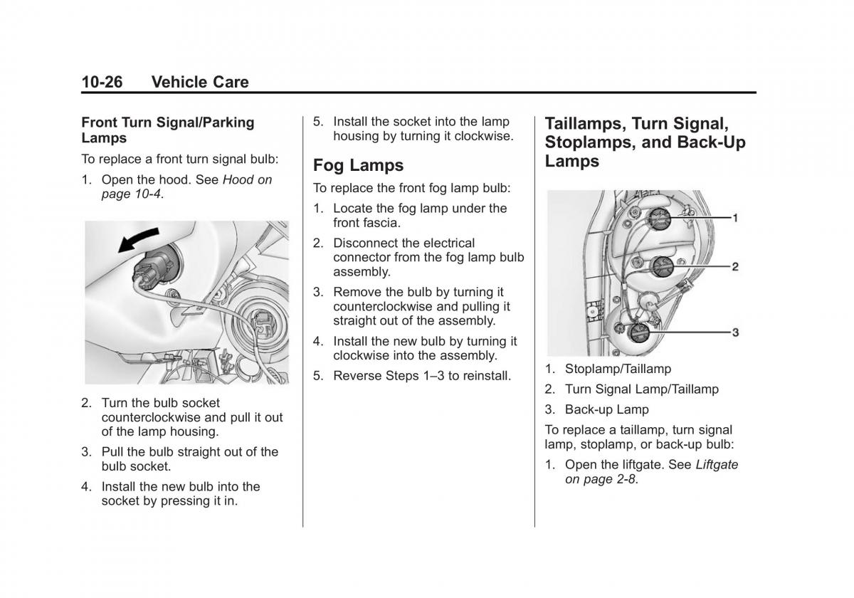 Chevrolet Spark M300 owners manual / page 250