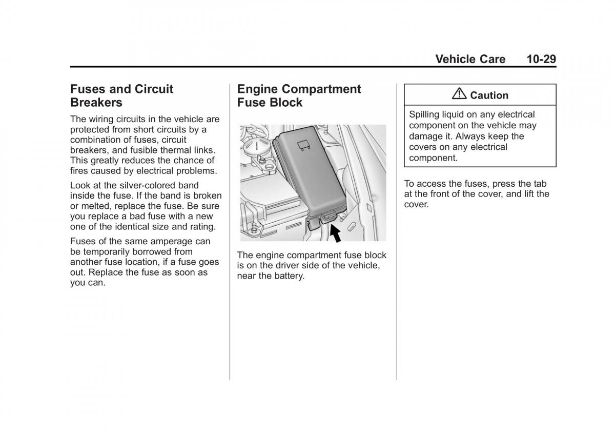 Chevrolet Spark M300 owners manual / page 253