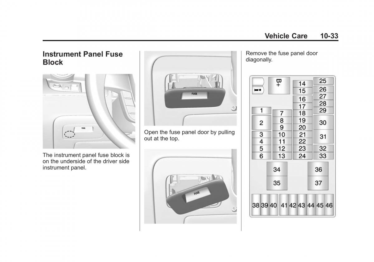 Chevrolet Spark M300 owners manual / page 257