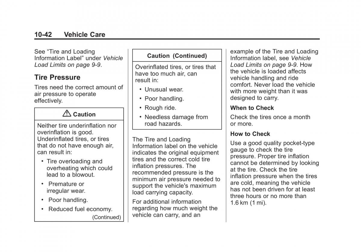 Chevrolet Spark M300 owners manual / page 266