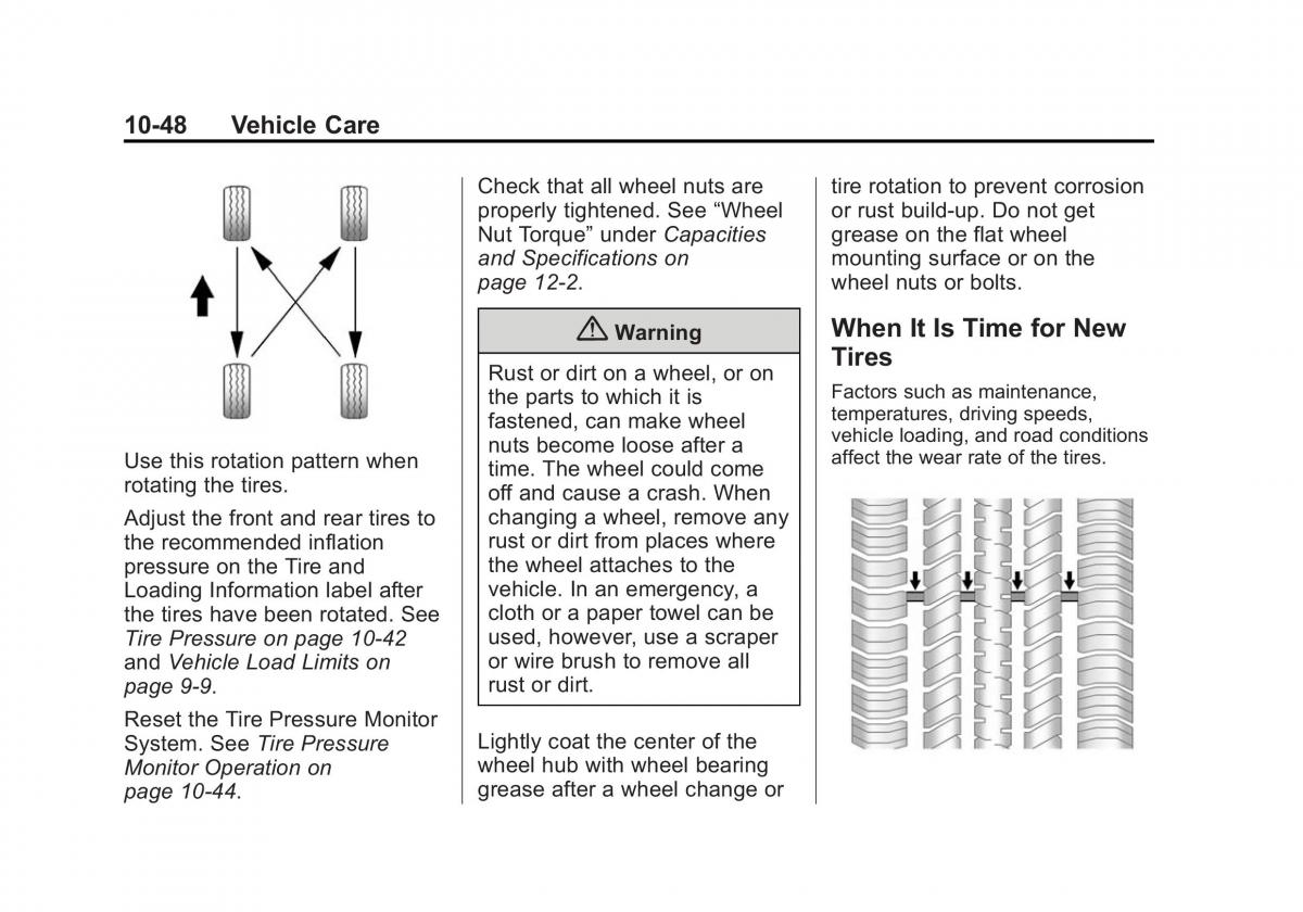 Chevrolet Spark M300 owners manual / page 272