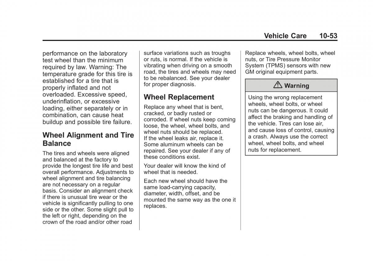 Chevrolet Spark M300 owners manual / page 277