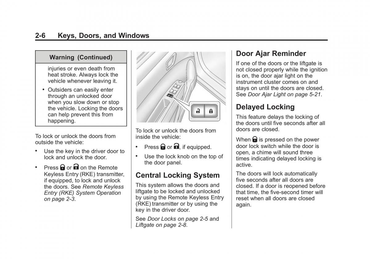 Chevrolet Spark M300 owners manual / page 28