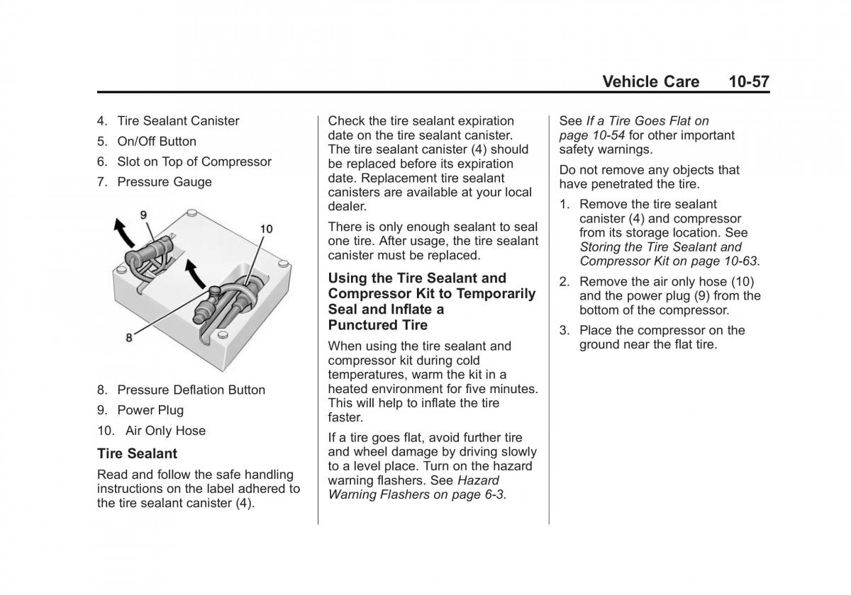 Chevrolet Spark M300 owners manual / page 281