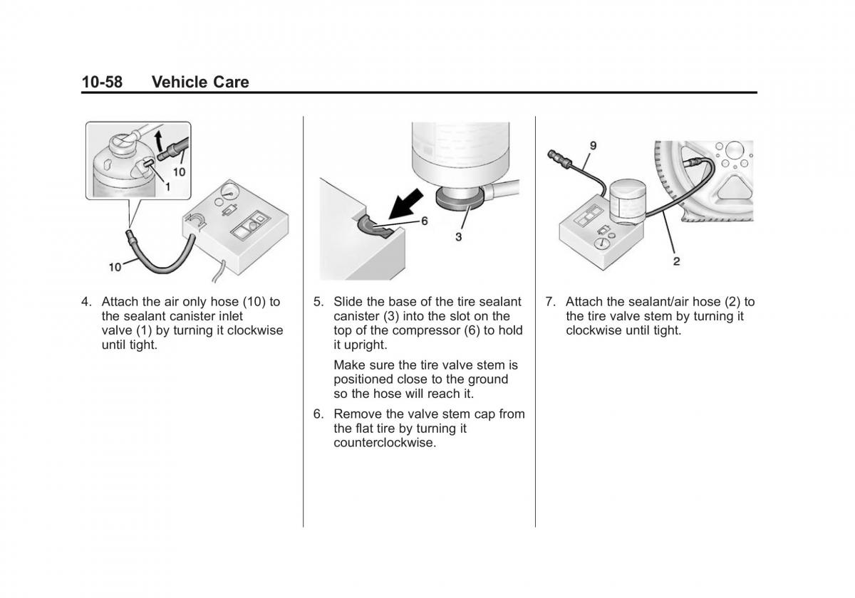 Chevrolet Spark M300 owners manual / page 282