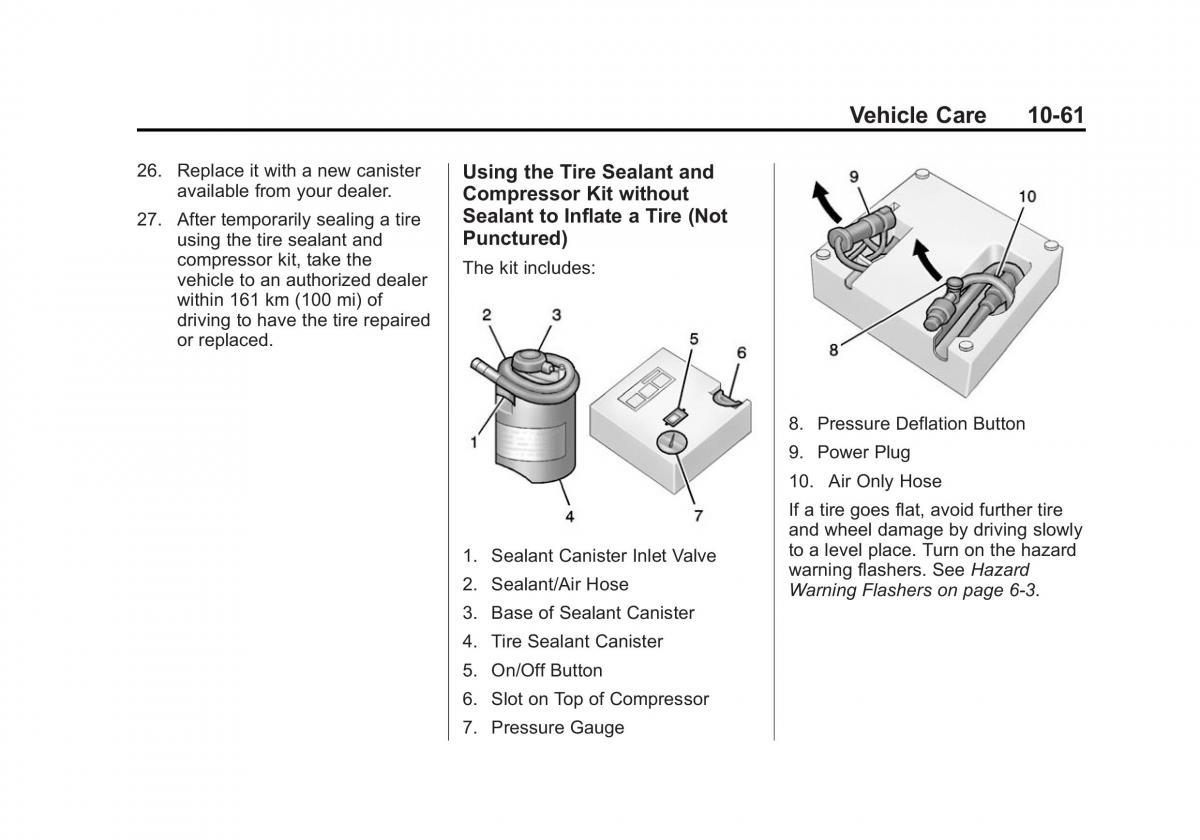 Chevrolet Spark M300 owners manual / page 285