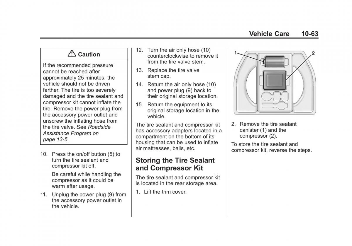 Chevrolet Spark M300 owners manual / page 287