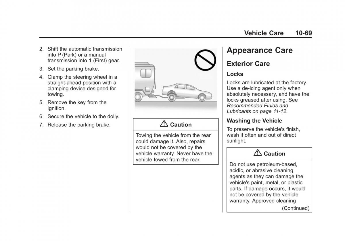 Chevrolet Spark M300 owners manual / page 293