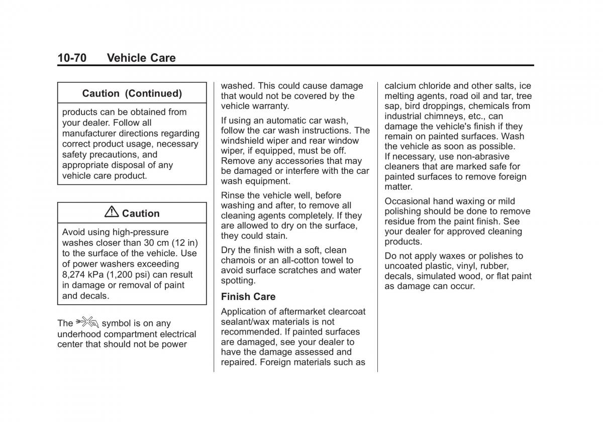 Chevrolet Spark M300 owners manual / page 294