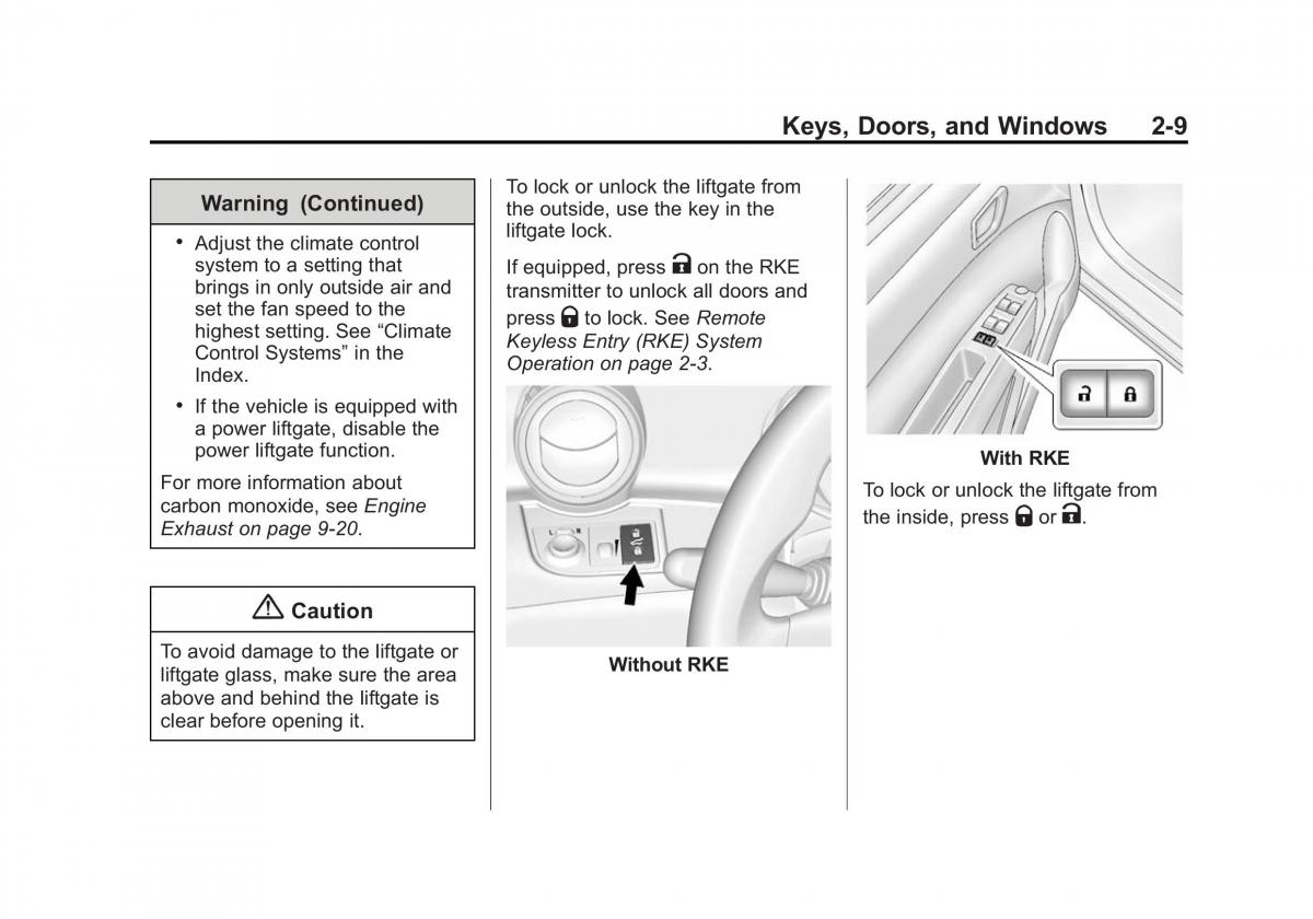 Chevrolet Spark M300 owners manual / page 31