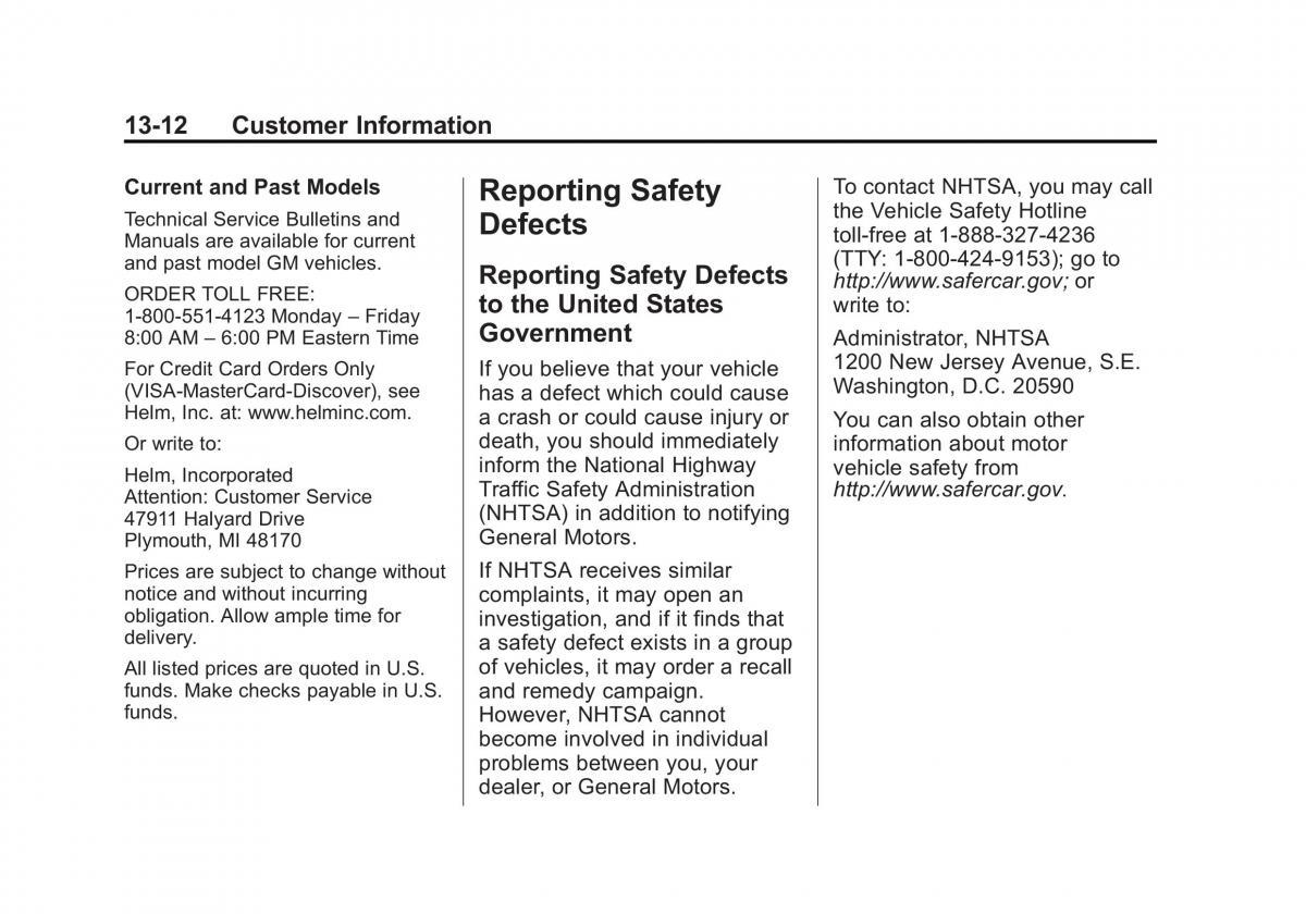 Chevrolet Spark M300 owners manual / page 336