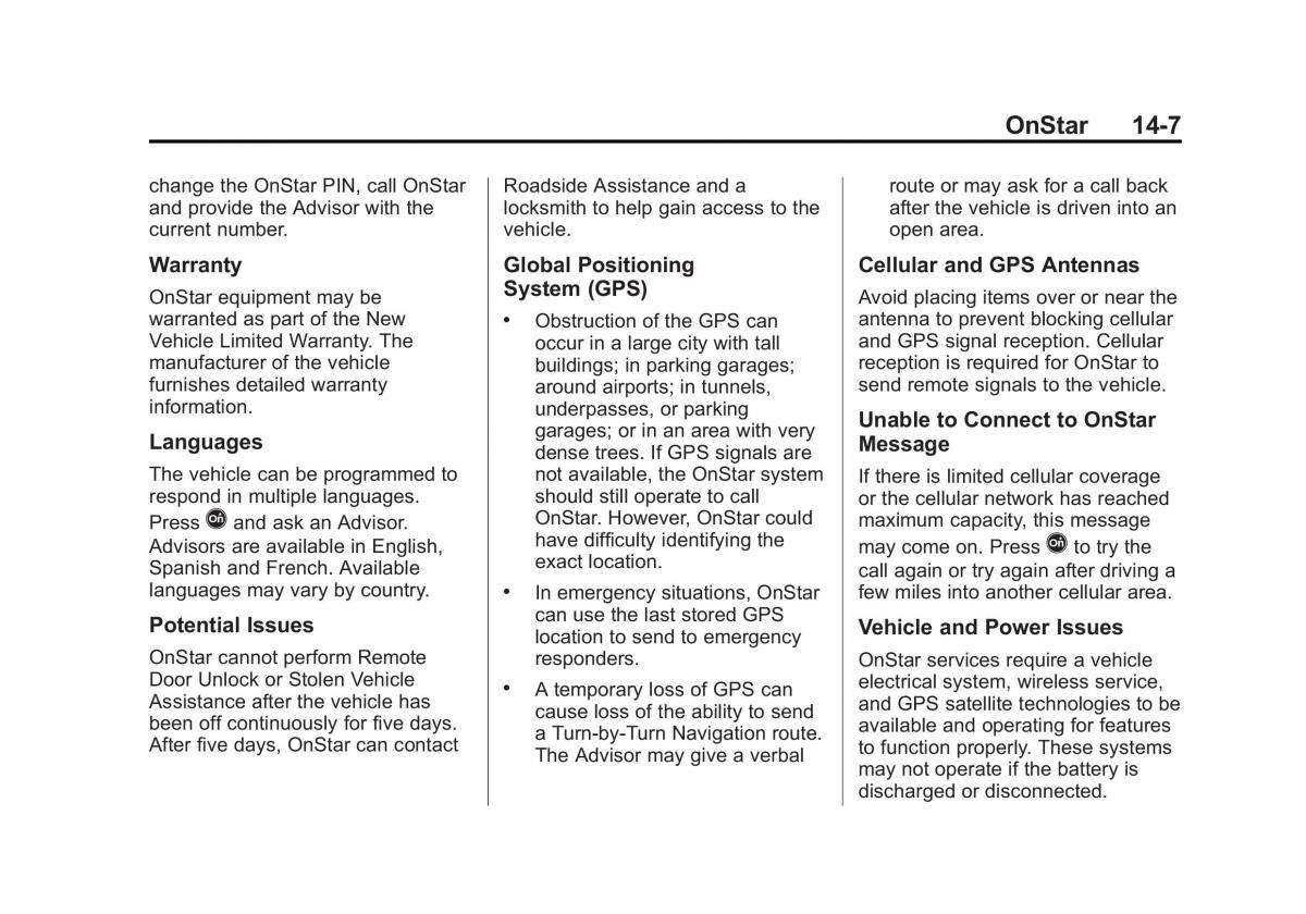 Chevrolet Spark M300 owners manual / page 347