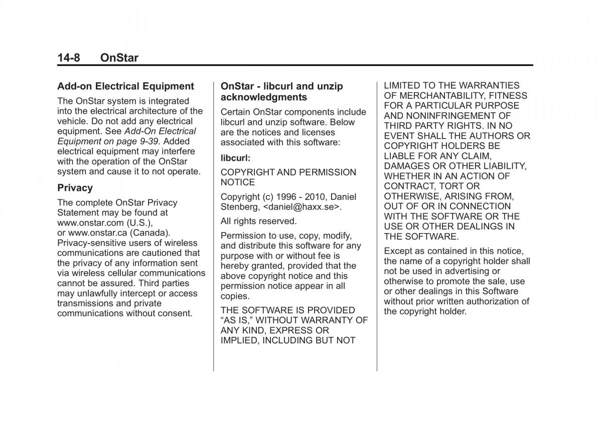 Chevrolet Spark M300 owners manual / page 348