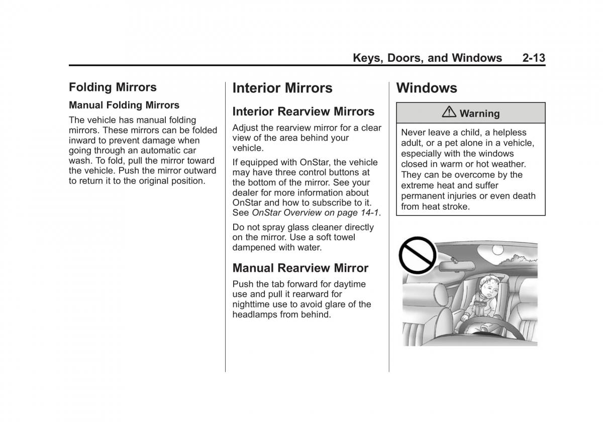 Chevrolet Spark M300 owners manual / page 35