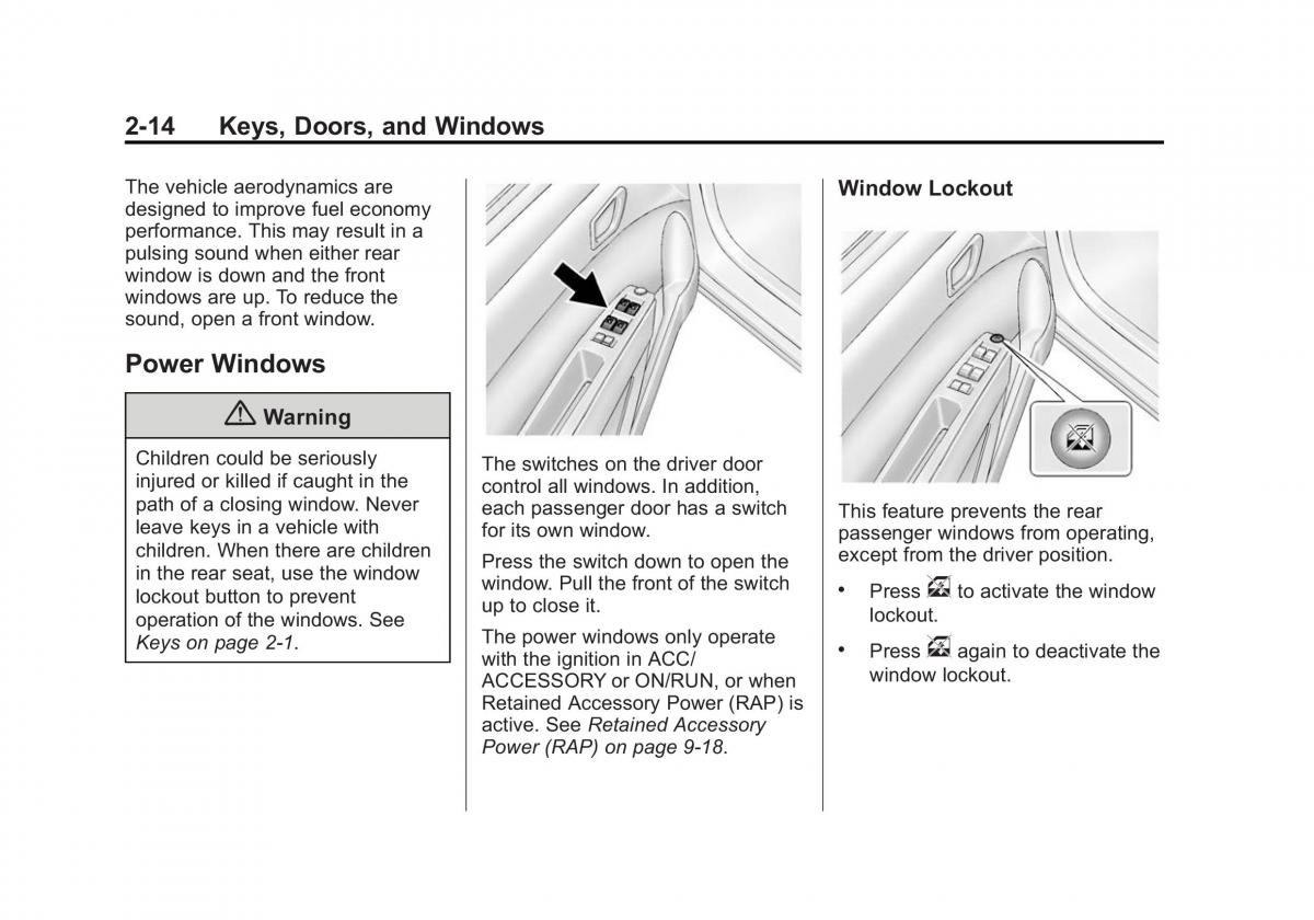 Chevrolet Spark M300 owners manual / page 36