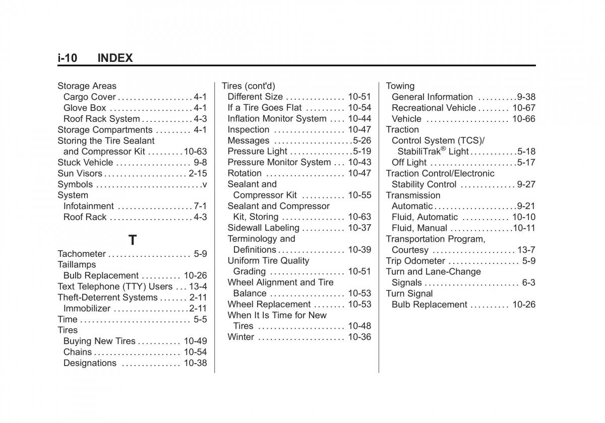 Chevrolet Spark M300 owners manual / page 360