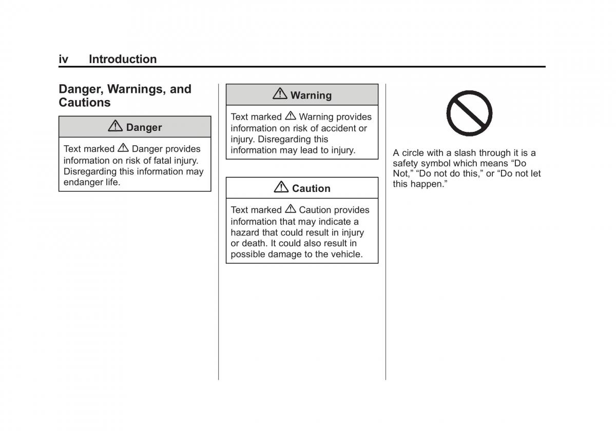 Chevrolet Spark M300 owners manual / page 4