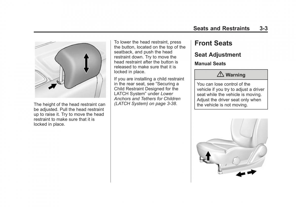 Chevrolet Spark M300 owners manual / page 41