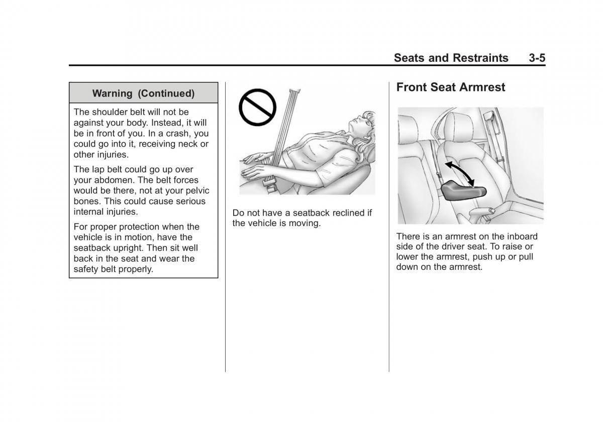 Chevrolet Spark M300 owners manual / page 43