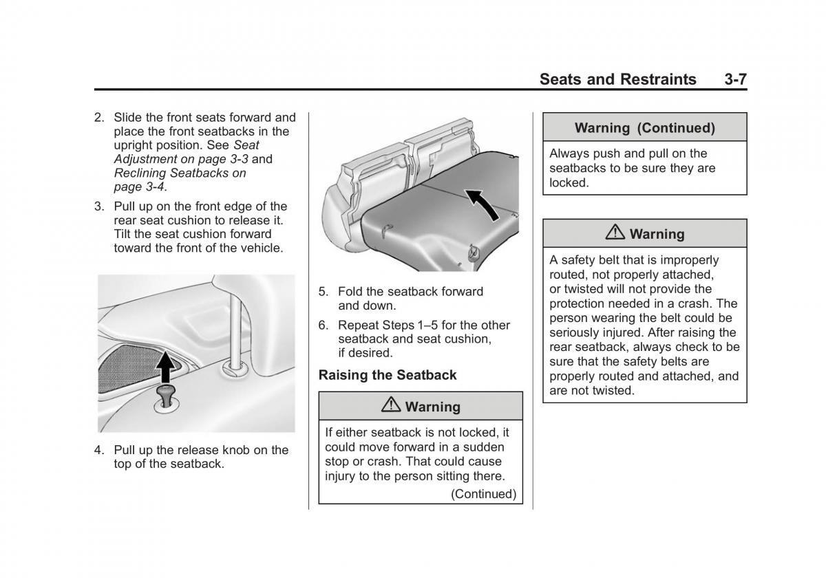 Chevrolet Spark M300 owners manual / page 45