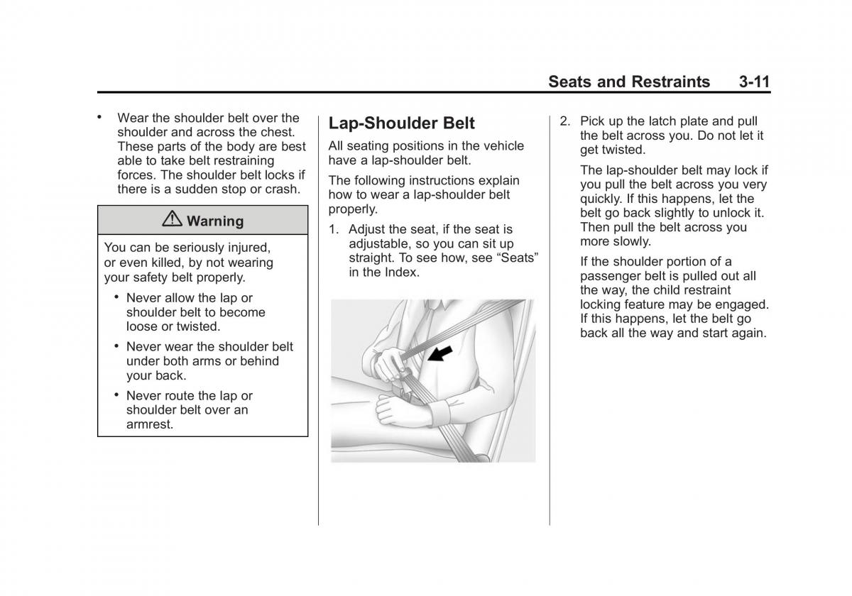 Chevrolet Spark M300 owners manual / page 49