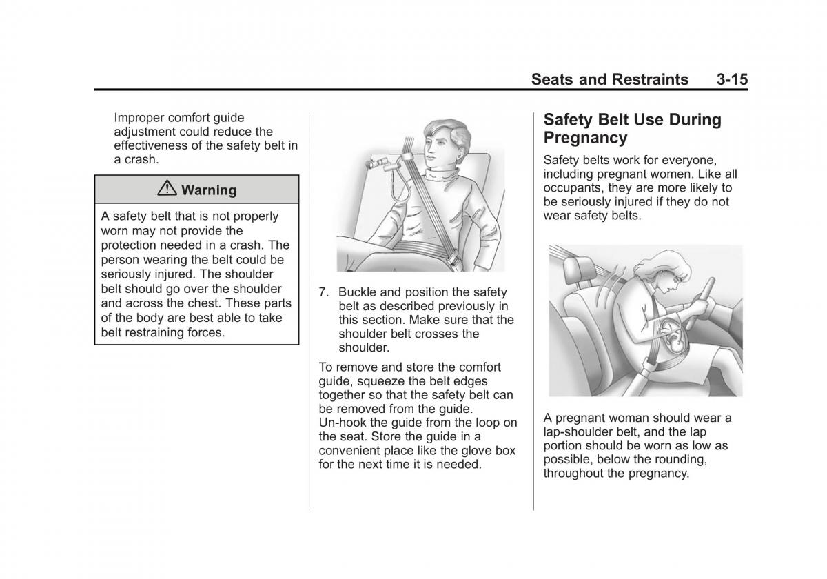 Chevrolet Spark M300 owners manual / page 53