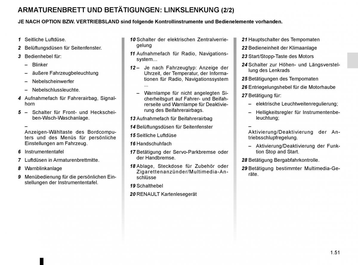 Renault Scenic III 3 Handbuch / page 57